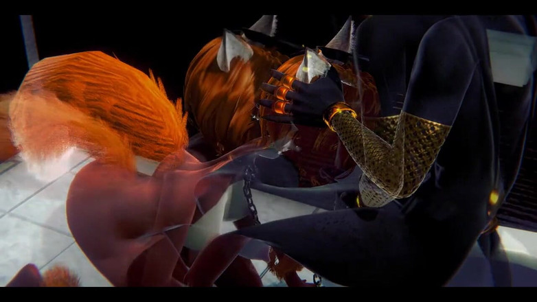 HentaiTubes: 毛茸茸的成人动漫 - 狗仔阿努比斯和一个狐狸妹在厕所 - 日本亚洲漫画动漫电影游戏色情