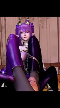 3D Curves Glow: Booty Girl Unchained - 3D Animation Hentai