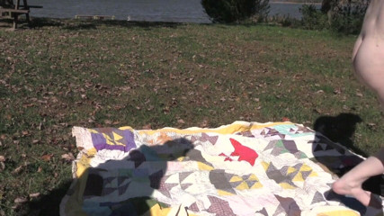 Real Amateur Sluts: Taylor Gift fucked out back outdoor!