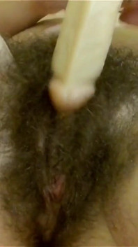 Trying to Fit a Big Dildo