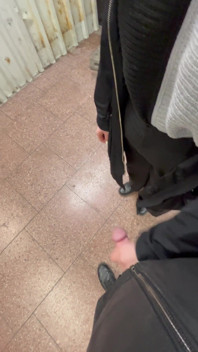Public: I Jerked Him off at the Train Station