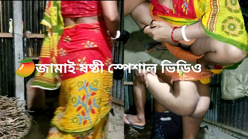 I Came to My Father-in-law's House and Fed My Son-in-law with Sex at the Kitchen (Desi fucking)