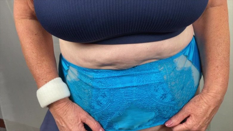 Mr MF: Mrs Mature Feet Removing Her Soft Bralette Part 2