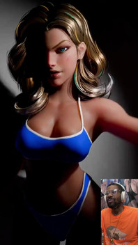 Sue Storm Makes a Special Bald Pussy Video for You to Jerk off Too