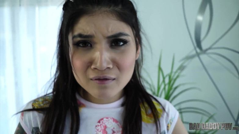 BadStepFamilyPov: Brenna Sparks รอยสักโดนพ่อเลี้ยงพ่นน้ำแตกใส่ท้อง