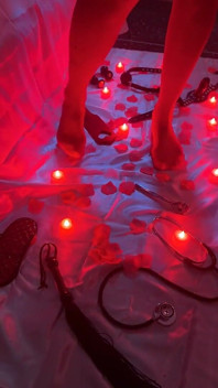 Mistress Angel in Red Room