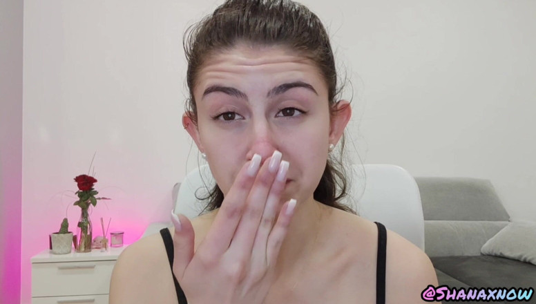 Shanaxnow: Feticcio naso duro che succhia e si strofina