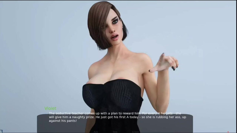 Johannes Gaming: Milfy City #30 photoshootとバイオレットとキャロラインが熱くなる