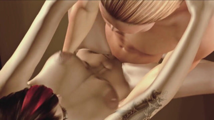 The animation shot: Трах зведеної сестри в бібліотеці