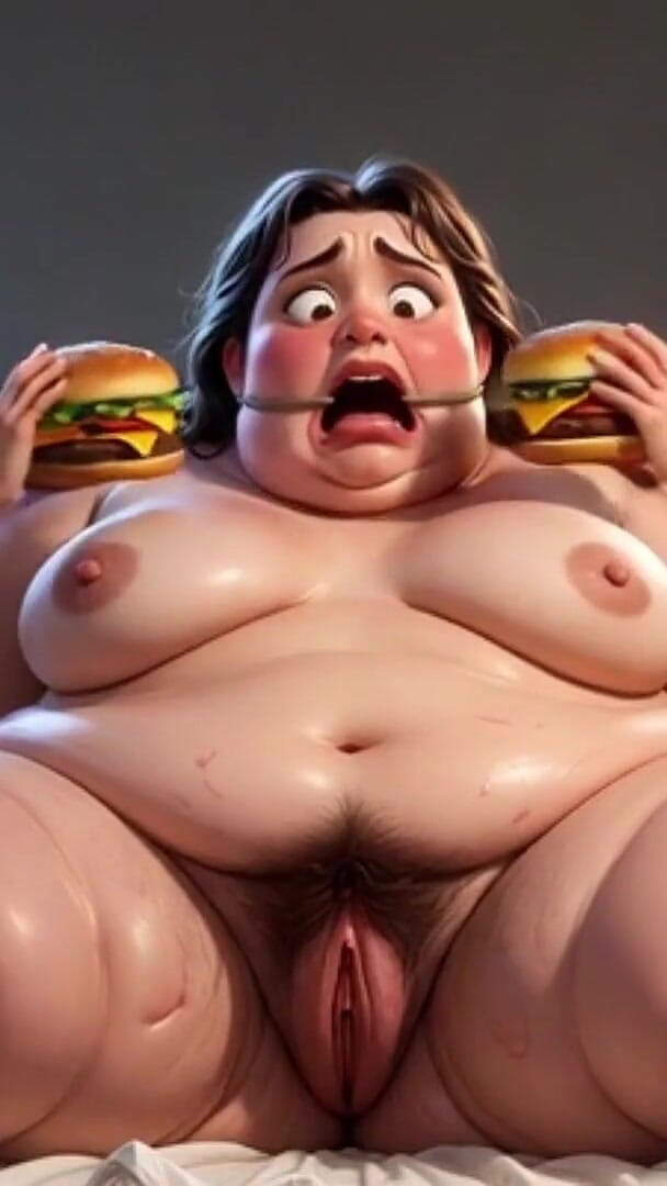 Anime Hentai: Pathetic Fat Slave Food Play Humiliation - Two Stunning Women