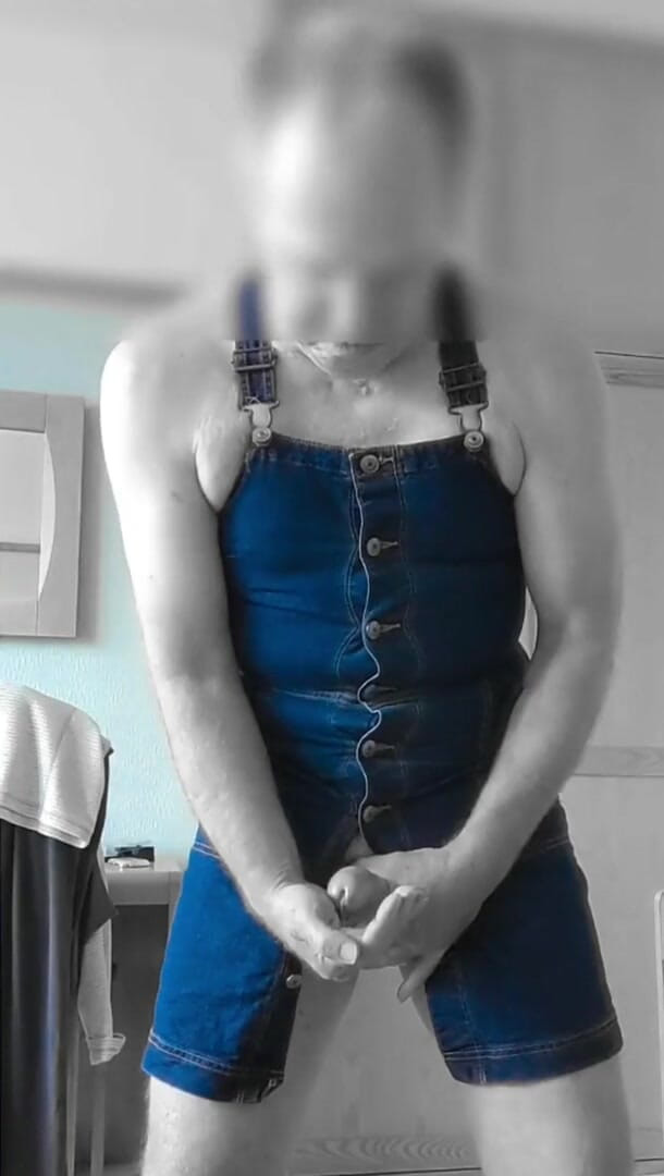 Bellhead: Reverse motion pinafore dress