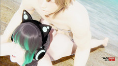 Yaoitube: Femboy Yaoi - Shin le Catboy se fait baiser dans un...