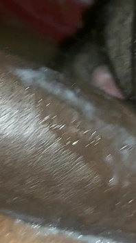 Pinki Pussy Close-up Fucking Doggy Style and Cum on Pussy