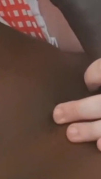 Stroking Sucking His Big Black Cock Making Him Moan and Groan