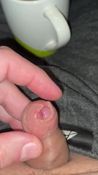 Little Foreskin Dick Fuck a Cup