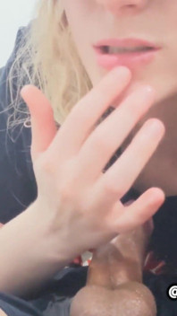 Very Flexible Petite Cutie - Milking Cum with Her Mouth