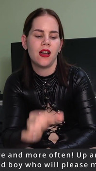 Stăpâna Sexy Anna Umilește Și Domină