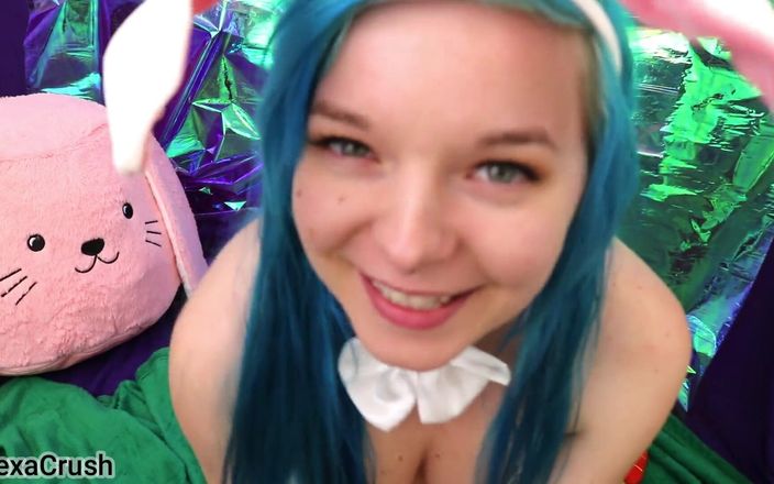 AlexaCrush: Bunny me mohon untuk berkembang biak - roleplay creampie pov