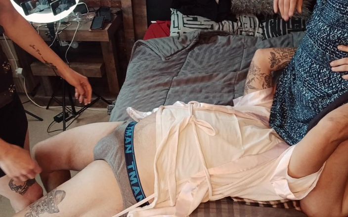 Mysticbabe8: Учотирьох із дубляжим проникненням у готельному номері