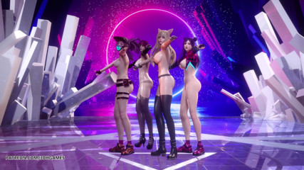 3D-Hentai Games: [MMD] (G)I-DLE - Tomboy hot nude dance Ahri Akali Evelynn Kaisa League...