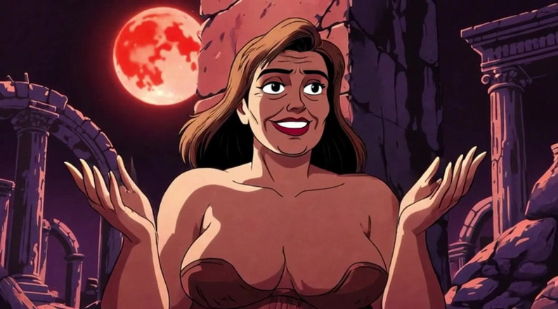 AI Porn: Klip kartun Fantasi Gelap Ai