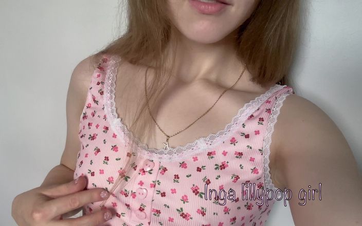 Inga lillypop girl: Cute Girl Show Her Small Tits