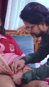 Desi Hot and Sexy School Girl Hardcore Anal Sex with Her Teacher ( Hindi Audio )