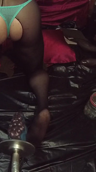 Spandexfemboy - Tiny Thong Over My Asshole