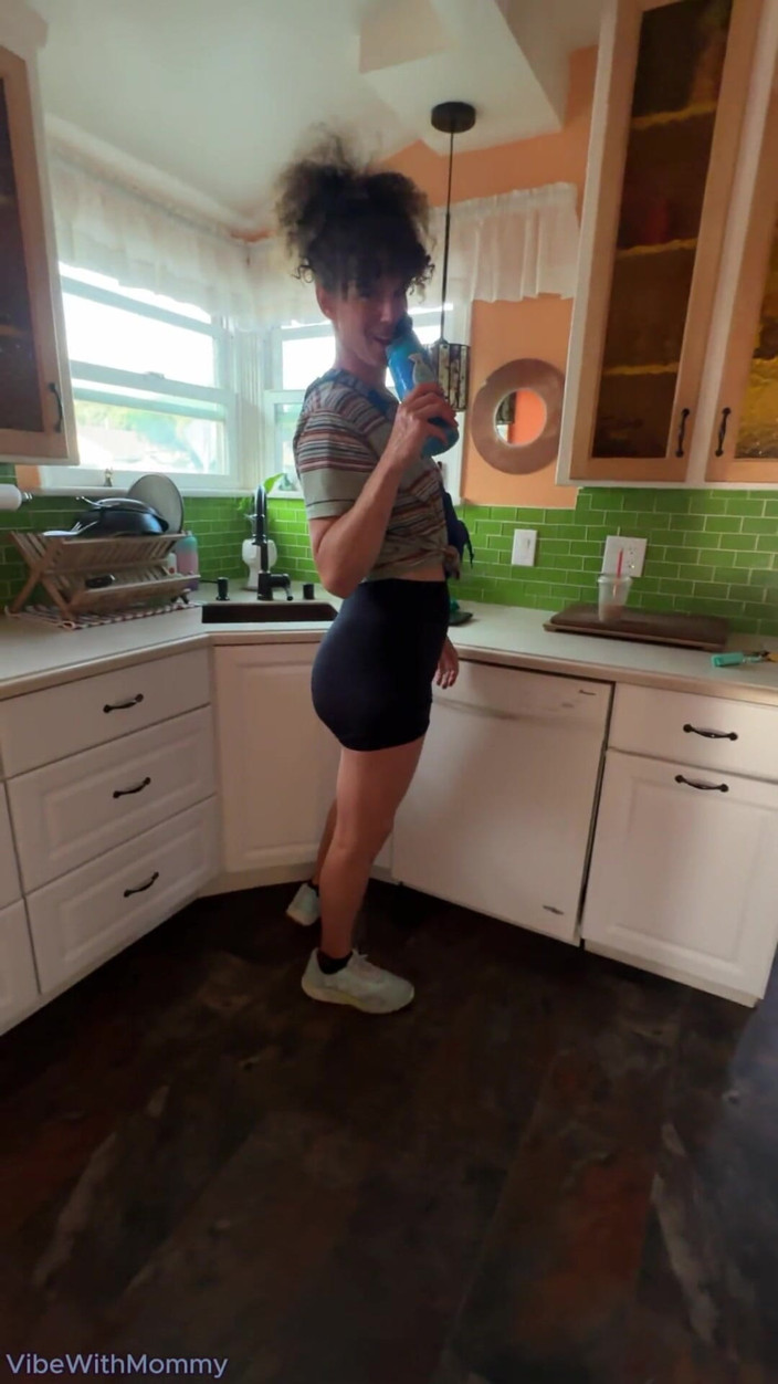 VibeWithMommy: Hot Stepmom Catches Stepson Masturbating