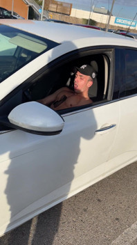 Alone in the Car - Hector Jerks off Like Never Before in the Parking Lot