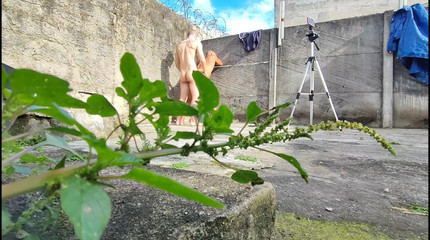 carmonaoficial: 숲속 카메라가 두 이성애자가 섹스하는 장면을 촬영한다