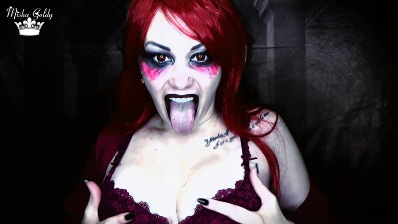 Goddess Misha Goldy: Cum Right in Mouth of Dangerous Demon and Become My...