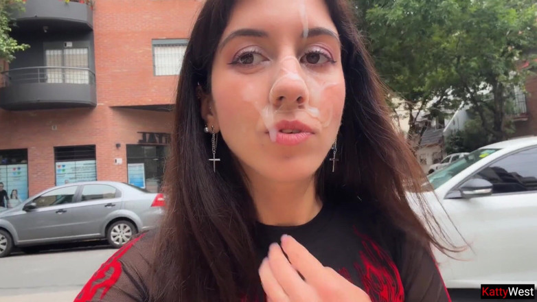 Katty West: I Love to Walking Covered in Cum! Please Cum on...