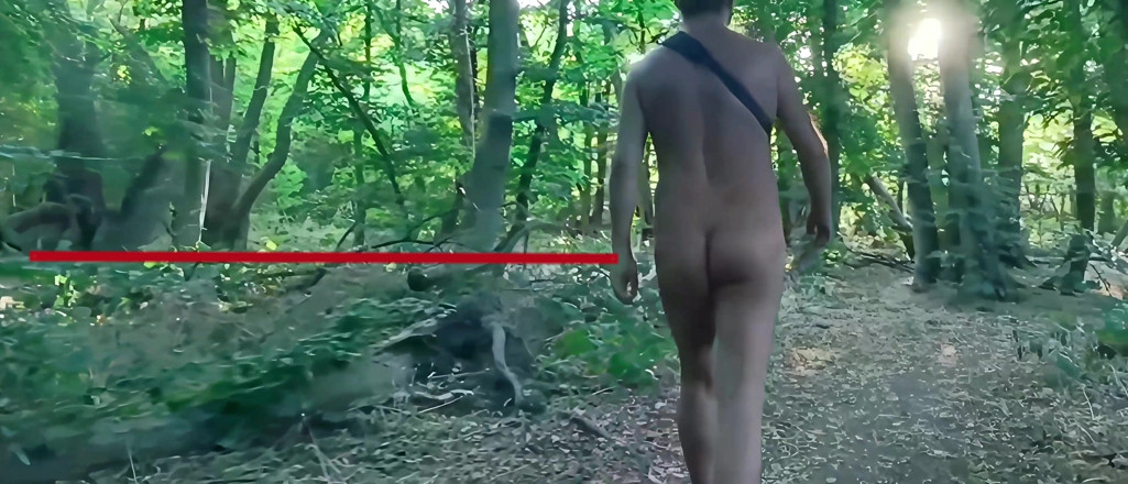 MaleModel: Woodland Walking (nago)