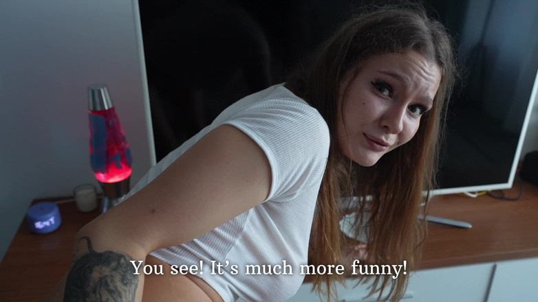 Alexa Poshspicy: Tohle není ta pravá díra! Anál ošukaná nevlastní sestra