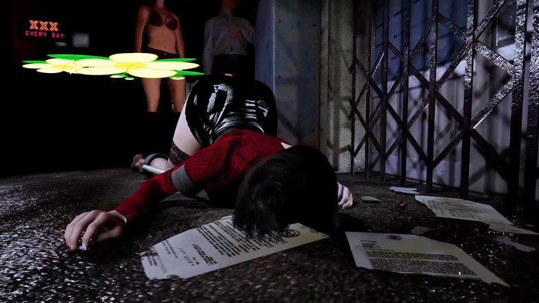 X Hentai: Ateşli piliç grup seks yapıyor - 3 boyutlu hentai animasyon v696