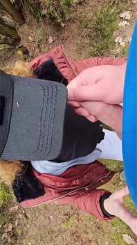 Mitt första utomhusknull med ansiktssemination