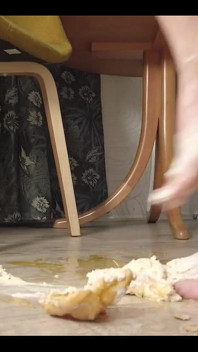 Foot Crash Box and Food Special for Feet Fetish Lovers Video