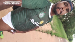 TheBlacKHunterr: pe stradă, îmbrăcat după meci