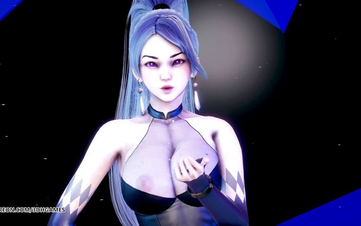 3D-Hentai Games: [MMD] (G) I-DLE - Latata Kaisa liga de striptease caliente de leyendas...