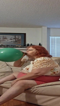 Requested Blow up and Pop Video by Big Beauty Nurse Vicki