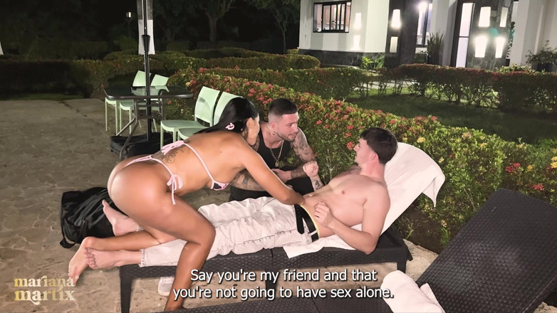 Mariana Martix: Cuckolded Husband Catches His Wife with His Friend and Joins...