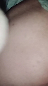 Fucking My Ass with a Wooden Rolling Pin