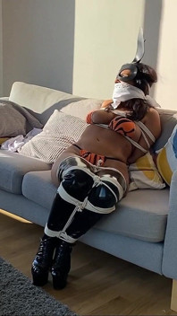 Super Latina Captured in Thugs Lair! 