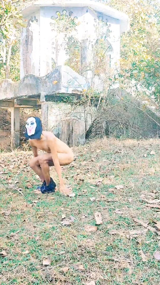 Mask Men in Forest (Tani)