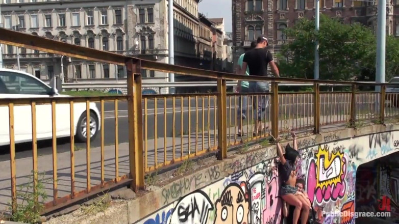 Public Disgrace by Kink: Fucked outdoors