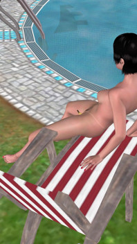 Vídeos de sexo animado 3D: linda garota se masturbando com uma banana