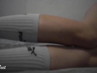 Miley Grey: Sexy Blonde in Long Socks, You Need to See It -...