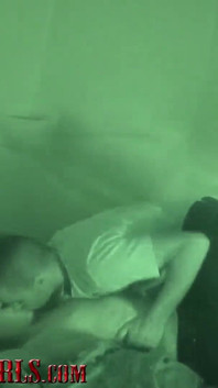 Amateur couple has smokin hot sex by the fire