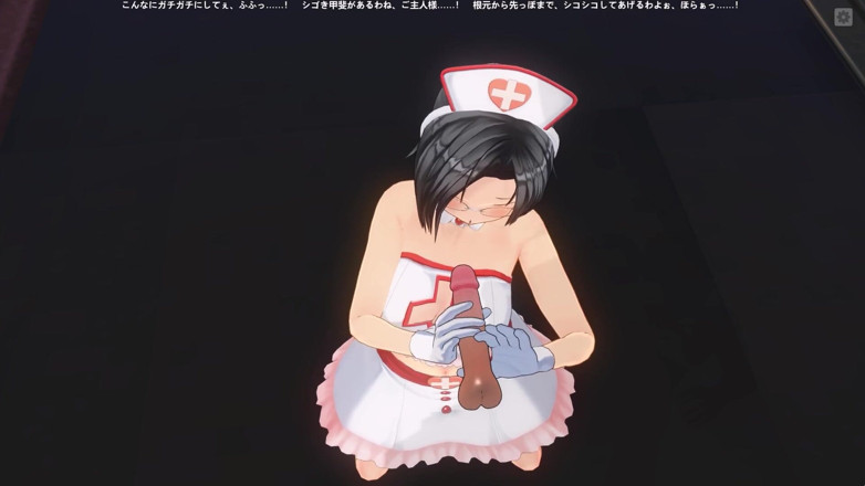 H3DC: Hentai 3d perawat pov ngocok kontol pasien